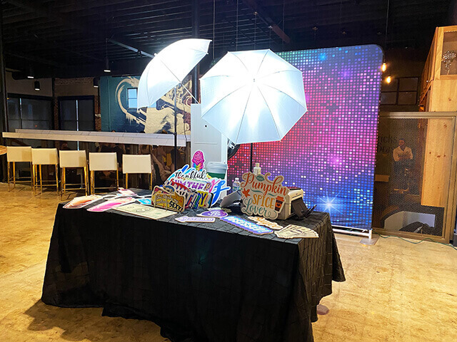 Photobooth setup