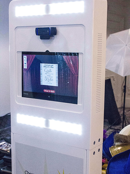 Front side of our Classic Photo Booth.